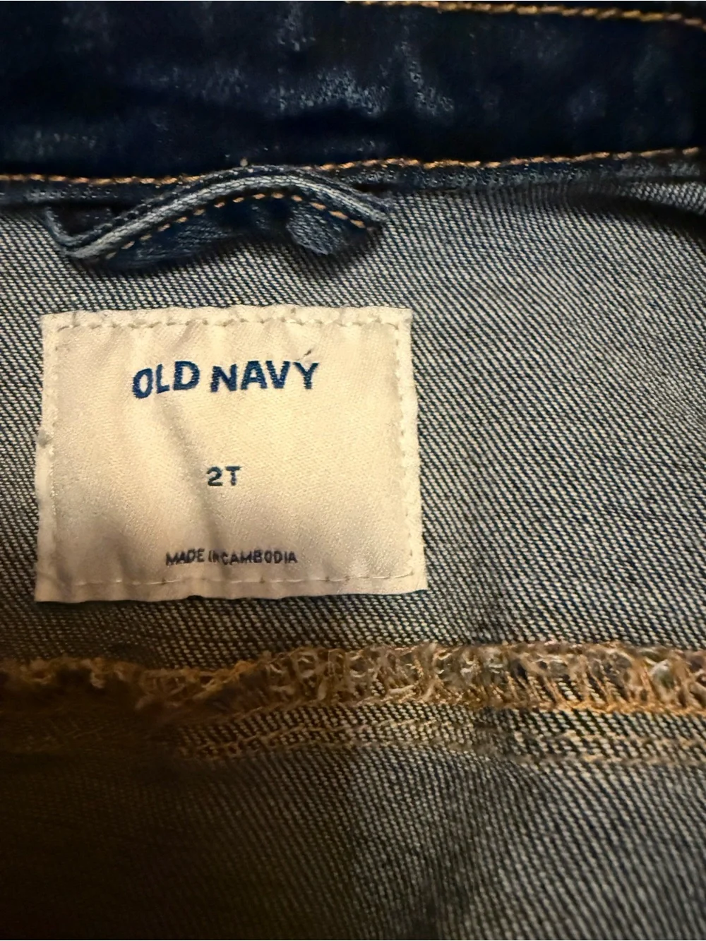 Old Navy Toddler Dark Denim Jacket